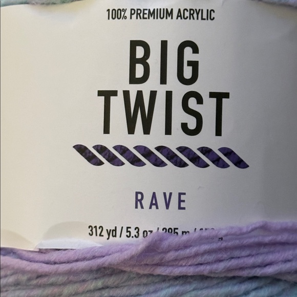 Big Twist Rave Yarn in color Unicorn - Picture 3 of 6